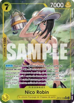 Nico Robin OP15-109 P1 Aventure sur l'Île de Dieu