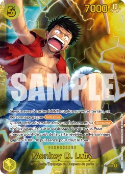 Monkey D. Luffy OP15-119 Aventure sur l'Île de Dieu