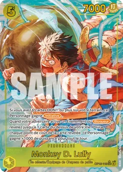 Monkey D. Luffy OP15-119 P1 Aventure sur l'Île de Dieu
