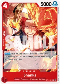 Shanks OP16-006 L'Heure de la Bataille Décisive