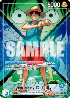 Monkey D. Luffy OP16-022 P1 L'Heure de la Bataille Décisive