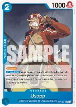 Usopp OP16-043 L'Heure de la Bataille Décisive