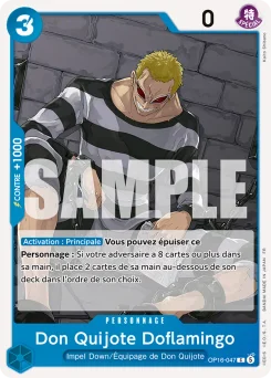 Don Quijote Doflamingo OP16-047 L'Heure de la Bataille Décisive