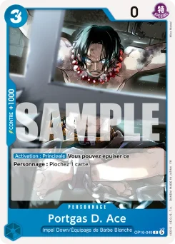 Portgas D. Ace OP16-049 L'Heure de la Bataille Décisive