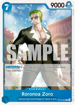 Roronoa Zoro OP16-053 L'Heure de la Bataille Décisive