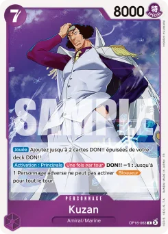 Kuzan OP16-063 L'Heure de la Bataille Décisive