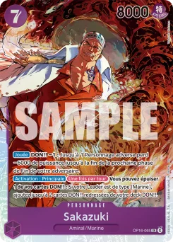 Sakazuki OP16-065 L'Heure de la Bataille Décisive