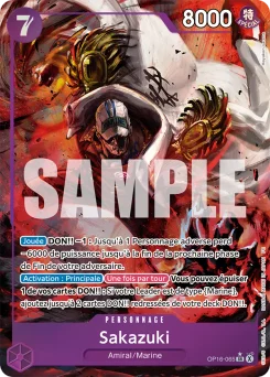 Sakazuki OP16-065 P1 L'Heure de la Bataille Décisive