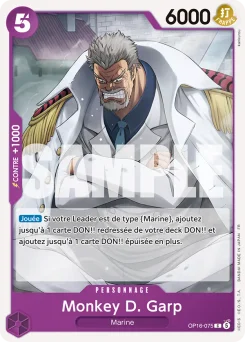 Monkey D. Garp OP16-075 L'Heure de la Bataille Décisive