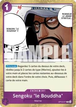 Sengoku "le Bouddha" OP16-077 L'Heure de la Bataille Décisive