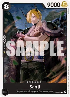 Sanji OP16-086 L'Heure de la Bataille Décisive
