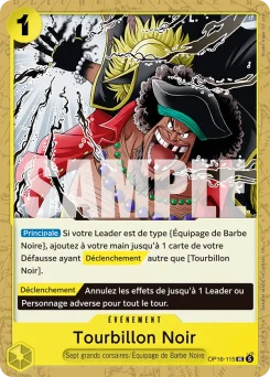 Tourbillon Noir OP16-115 L'Heure de la Bataille Décisive