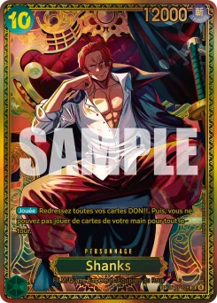 Shanks OP13-028 P2 Les Guerriers les Plus Puissants au Monde