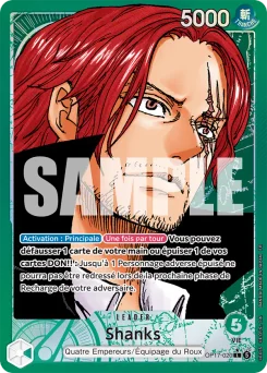 Shanks OP17-020 P1 Les Guerriers les Plus Puissants au Monde