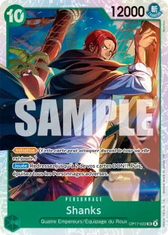 Shanks OP17-022 Les Guerriers les Plus Puissants au Monde