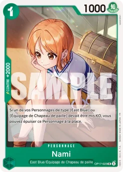Nami OP17-023 Les Guerriers les Plus Puissants au Monde