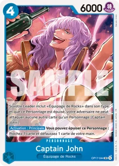 Captain John OP17-044 Les Guerriers les Plus Puissants au Monde