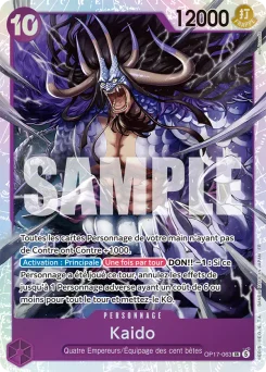 Kaido OP17-063 Les Guerriers les Plus Puissants au Monde