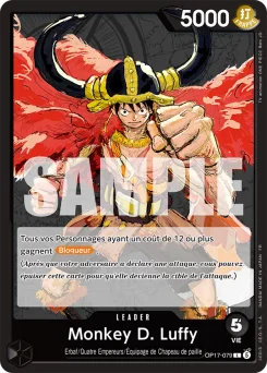 Monkey D. Luffy OP17-079 Les Guerriers les Plus Puissants au Monde