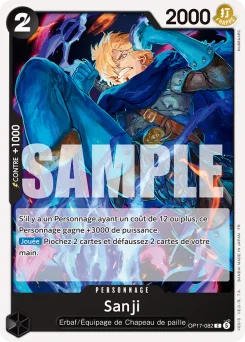 Sanji OP17-082 Les Guerriers les Plus Puissants au Monde