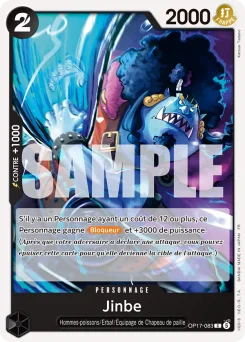 Jinbe OP17-083 Les Guerriers les Plus Puissants au Monde