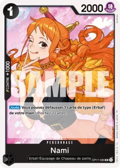 Nami OP17-086 Les Guerriers les Plus Puissants au Monde
