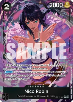 Nico Robin OP17-087 P1 Les Guerriers les Plus Puissants au Monde
