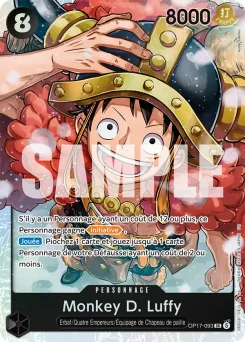 Monkey D. Luffy OP17-093 Les Guerriers les Plus Puissants au Monde