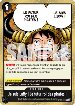 Je suis Luffy ! Le futur roi des pirates ! OP17-096 Les Guerriers les Plus Puissants au Monde
