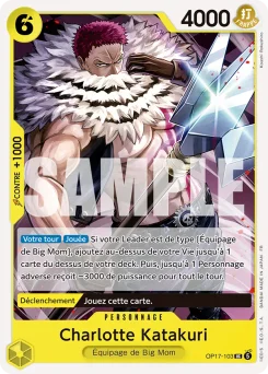 Charlotte Katakuri OP17-103 Les Guerriers les Plus Puissants au Monde