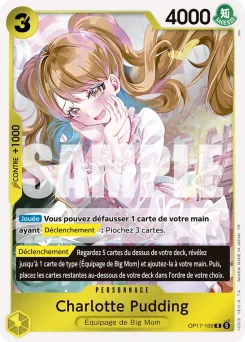 Charlotte Pudding OP17-109 Les Guerriers les Plus Puissants au Monde