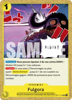 Fulgora OP17-116 Les Guerriers les Plus Puissants au Monde