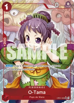 O-Tama OP01-006 P3 One Piece Card the Best