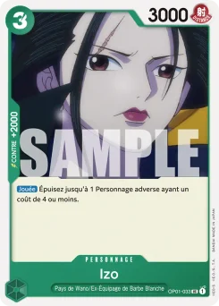 Izo OP01-033 P1 One Piece Card the Best