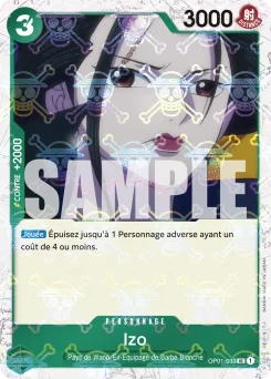 Izo OP01-033 P2 One Piece Card the Best
