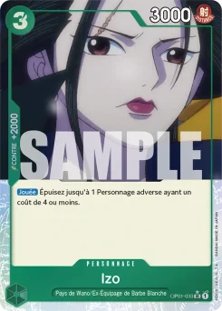 Izo OP01-033 P3 One Piece Card the Best