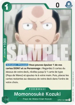 Momonosuké Kozuki OP01-041 P1 One Piece Card the Best