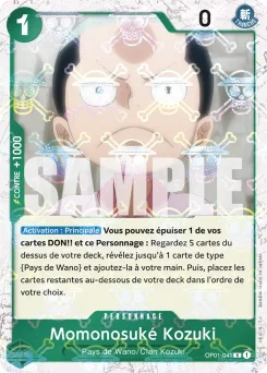 Momonosuké Kozuki OP01-041 P2 One Piece Card the Best