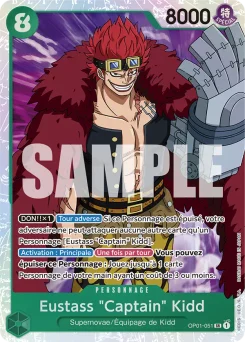 Eustass "Captain" Kidd OP01-051 P1 One Piece Card the Best