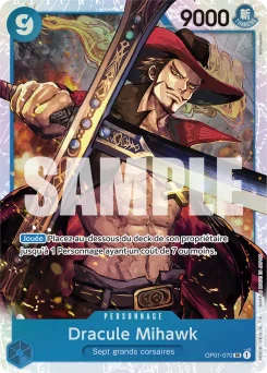Dracule Mihawk OP01-070 P1 One Piece Card the Best