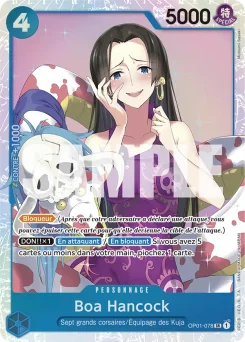 Boa Hancock OP01-078 P1 One Piece Card the Best