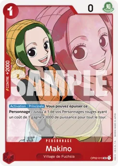 Makino OP02-015 P1 One Piece Card the Best
