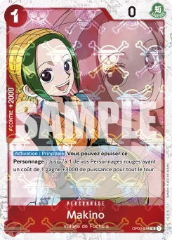 Makino OP02-015 P2 One Piece Card the Best