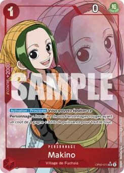 Makino OP02-015 P3 One Piece Card the Best
