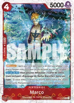 Marco OP02-018 P3 One Piece Card the Best