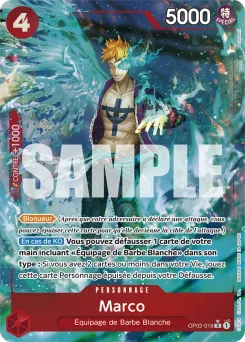 Marco OP02-018 P4 One Piece Card the Best