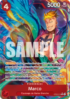 Marco OP02-018 P5 One Piece Card the Best