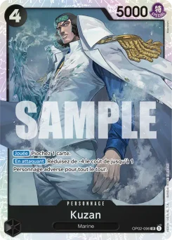 Kuzan OP02-096 P1 One Piece Card the Best