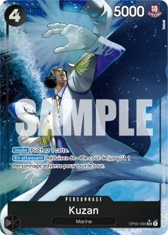 Kuzan OP02-096 P2 One Piece Card the Best