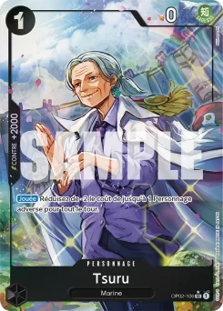 Tsuru OP02-106 P4 One Piece Card the Best